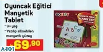 GOKİDY OYUNCAK EĞİTİCİ MANYETİK TABLET